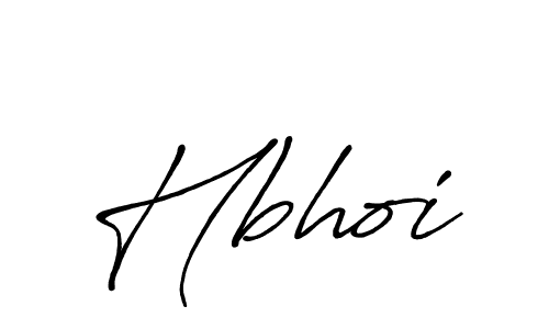 How to make Hbhoi signature? Antro_Vectra_Bolder is a professional autograph style. Create handwritten signature for Hbhoi name. Hbhoi signature style 7 images and pictures png