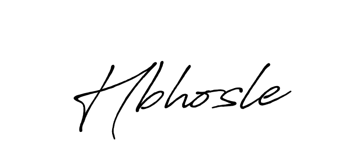 Antro_Vectra_Bolder is a professional signature style that is perfect for those who want to add a touch of class to their signature. It is also a great choice for those who want to make their signature more unique. Get Hbhosle name to fancy signature for free. Hbhosle signature style 7 images and pictures png