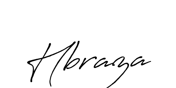 Hbraza stylish signature style. Best Handwritten Sign (Antro_Vectra_Bolder) for my name. Handwritten Signature Collection Ideas for my name Hbraza. Hbraza signature style 7 images and pictures png