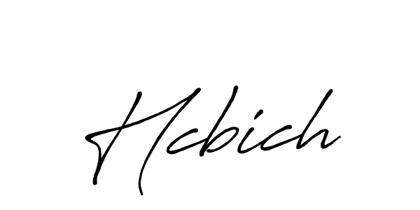 Make a beautiful signature design for name Hcbich. Use this online signature maker to create a handwritten signature for free. Hcbich signature style 7 images and pictures png