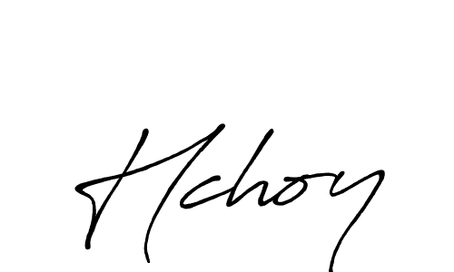 How to make Hchoy signature? Antro_Vectra_Bolder is a professional autograph style. Create handwritten signature for Hchoy name. Hchoy signature style 7 images and pictures png