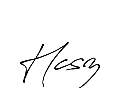 Make a beautiful signature design for name Hcsz. Use this online signature maker to create a handwritten signature for free. Hcsz signature style 7 images and pictures png