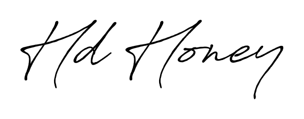 A sleek calligraphic signature for name Hd Honey utilizing Antro_Vectra_Bolder styling. Great for adding personal signatures to photos and art. Hd Honey signature style 7 images and pictures png
