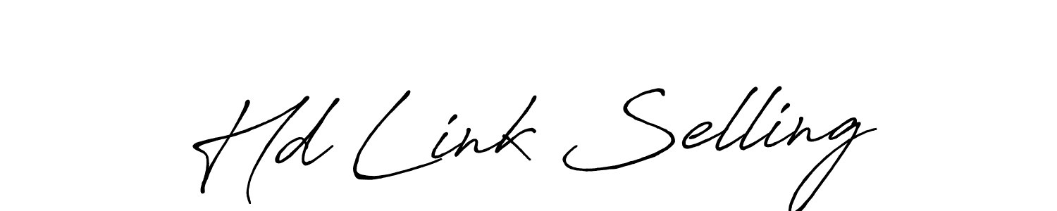 How to make Hd Link Selling name signature. Use Antro_Vectra_Bolder style for creating short signs online. This is the latest handwritten sign. Hd Link Selling signature style 7 images and pictures png