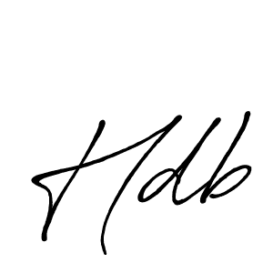 You should practise on your own different ways (Antro_Vectra_Bolder) to write your name (Hdb) in signature. don't let someone else do it for you. Hdb signature style 7 images and pictures png
