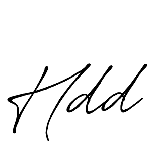 Use a signature maker to create a handwritten signature online. With this signature software, you can design (Antro_Vectra_Bolder) your own signature for name Hdd. Hdd signature style 7 images and pictures png