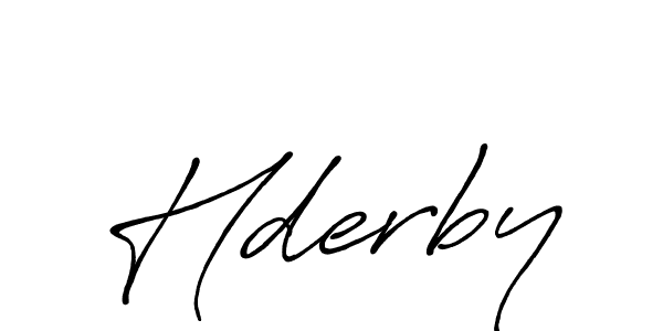 Also You can easily find your signature by using the search form. We will create Hderby name handwritten signature images for you free of cost using Antro_Vectra_Bolder sign style. Hderby signature style 7 images and pictures png