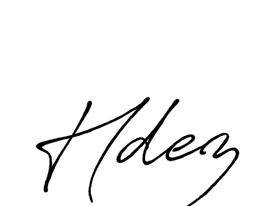 The best way (Antro_Vectra_Bolder) to make a short signature is to pick only two or three words in your name. The name Hdez include a total of six letters. For converting this name. Hdez signature style 7 images and pictures png