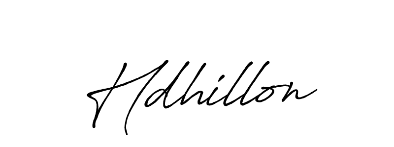 Design your own signature with our free online signature maker. With this signature software, you can create a handwritten (Antro_Vectra_Bolder) signature for name Hdhillon. Hdhillon signature style 7 images and pictures png
