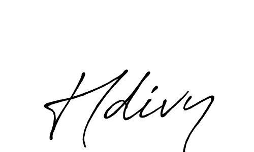 Create a beautiful signature design for name Hdivy. With this signature (Antro_Vectra_Bolder) fonts, you can make a handwritten signature for free. Hdivy signature style 7 images and pictures png