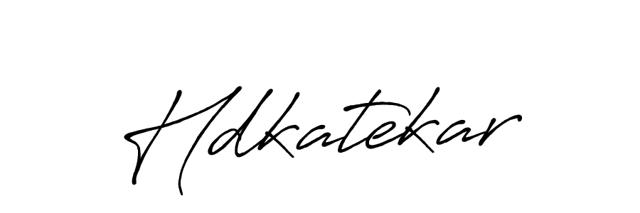 How to make Hdkatekar name signature. Use Antro_Vectra_Bolder style for creating short signs online. This is the latest handwritten sign. Hdkatekar signature style 7 images and pictures png