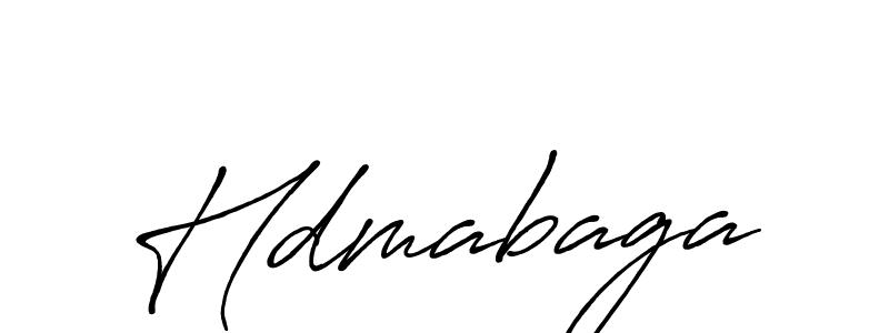 Make a beautiful signature design for name Hdmabaga. With this signature (Antro_Vectra_Bolder) style, you can create a handwritten signature for free. Hdmabaga signature style 7 images and pictures png