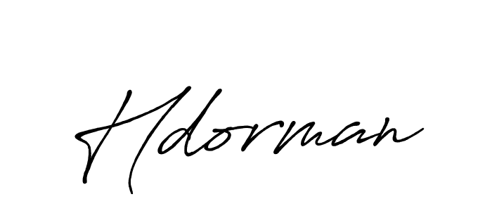Hdorman stylish signature style. Best Handwritten Sign (Antro_Vectra_Bolder) for my name. Handwritten Signature Collection Ideas for my name Hdorman. Hdorman signature style 7 images and pictures png