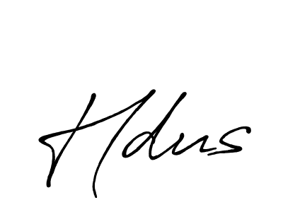 You should practise on your own different ways (Antro_Vectra_Bolder) to write your name (Hdus) in signature. don't let someone else do it for you. Hdus signature style 7 images and pictures png