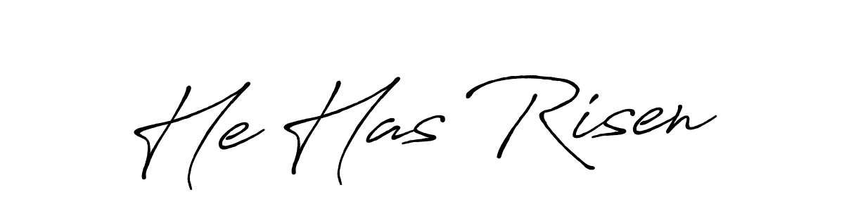 Also You can easily find your signature by using the search form. We will create He Has Risen name handwritten signature images for you free of cost using Antro_Vectra_Bolder sign style. He Has Risen signature style 7 images and pictures png