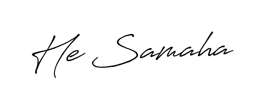 Here are the top 10 professional signature styles for the name He Samaha. These are the best autograph styles you can use for your name. He Samaha signature style 7 images and pictures png
