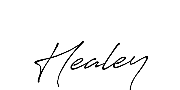 How to make Healey signature? Antro_Vectra_Bolder is a professional autograph style. Create handwritten signature for Healey name. Healey signature style 7 images and pictures png