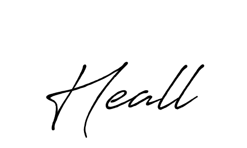 Use a signature maker to create a handwritten signature online. With this signature software, you can design (Antro_Vectra_Bolder) your own signature for name Heall. Heall signature style 7 images and pictures png