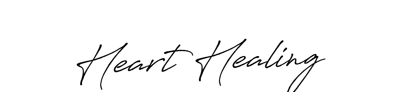 It looks lik you need a new signature style for name Heart Healing. Design unique handwritten (Antro_Vectra_Bolder) signature with our free signature maker in just a few clicks. Heart Healing signature style 7 images and pictures png
