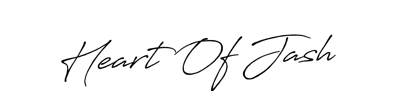 Design your own signature with our free online signature maker. With this signature software, you can create a handwritten (Antro_Vectra_Bolder) signature for name Heart Of Jash. Heart Of Jash signature style 7 images and pictures png