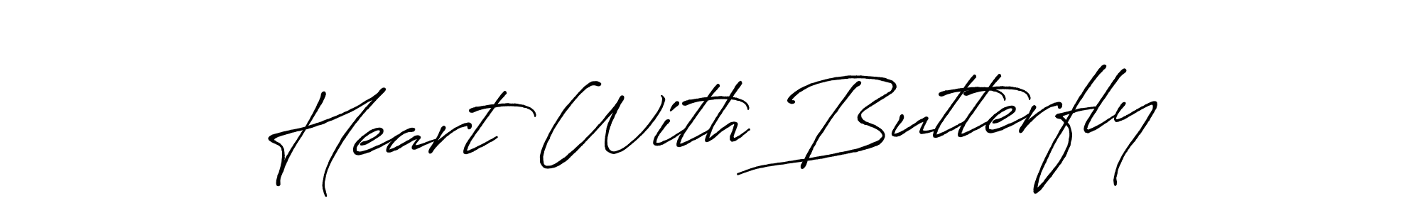 Here are the top 10 professional signature styles for the name Heart With Butterfly. These are the best autograph styles you can use for your name. Heart With Butterfly signature style 7 images and pictures png
