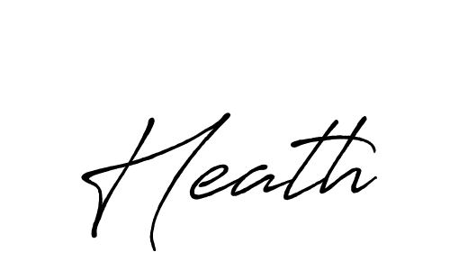 Also we have Heath name is the best signature style. Create professional handwritten signature collection using Antro_Vectra_Bolder autograph style. Heath signature style 7 images and pictures png