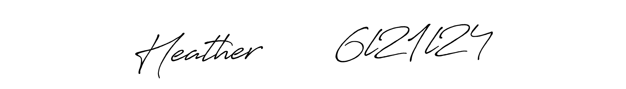 How to Draw Heather       6l21l24 signature style? Antro_Vectra_Bolder is a latest design signature styles for name Heather       6l21l24. Heather       6l21l24 signature style 7 images and pictures png