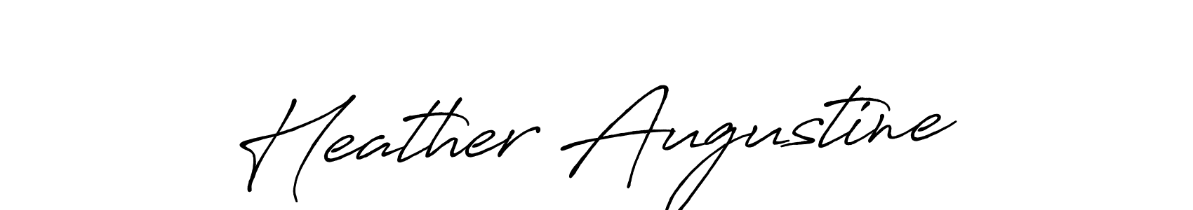 Design your own signature with our free online signature maker. With this signature software, you can create a handwritten (Antro_Vectra_Bolder) signature for name Heather Augustine. Heather Augustine signature style 7 images and pictures png