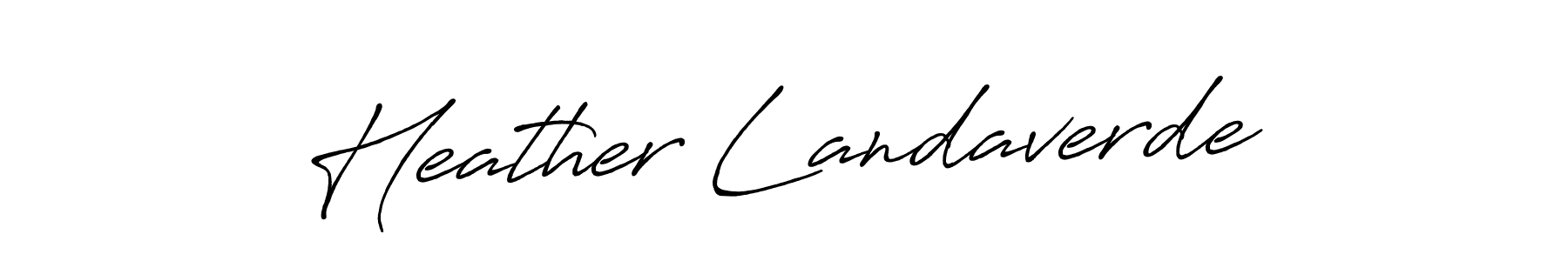 if you are searching for the best signature style for your name Heather Landaverde. so please give up your signature search. here we have designed multiple signature styles  using Antro_Vectra_Bolder. Heather Landaverde signature style 7 images and pictures png