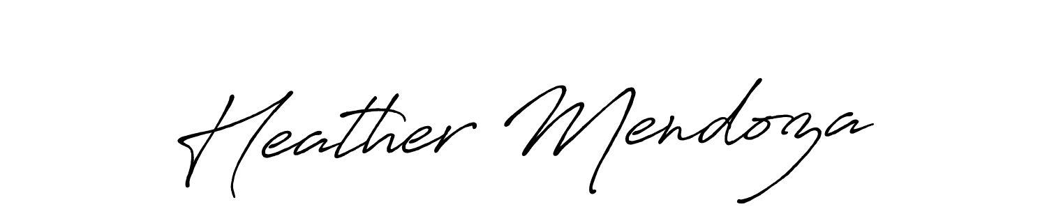 Use a signature maker to create a handwritten signature online. With this signature software, you can design (Antro_Vectra_Bolder) your own signature for name Heather Mendoza. Heather Mendoza signature style 7 images and pictures png