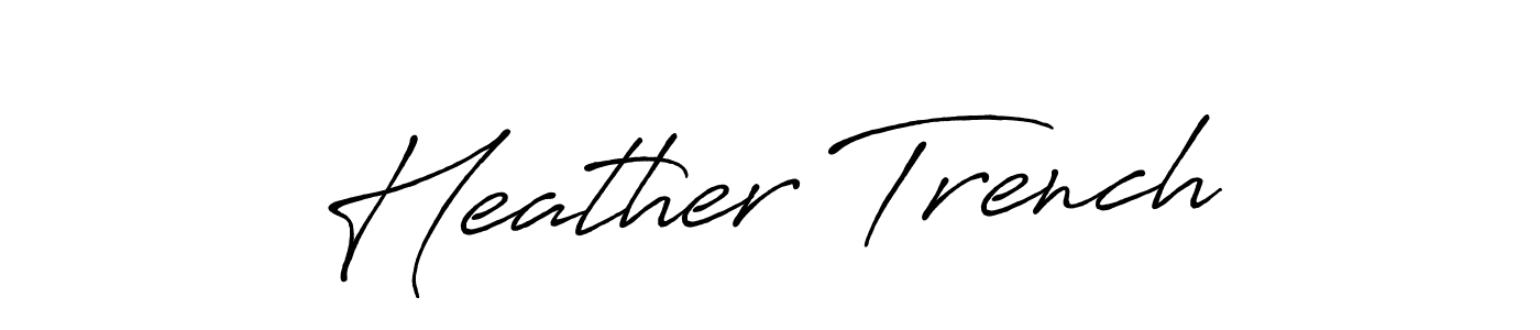 Antro_Vectra_Bolder is a professional signature style that is perfect for those who want to add a touch of class to their signature. It is also a great choice for those who want to make their signature more unique. Get Heather Trench name to fancy signature for free. Heather Trench signature style 7 images and pictures png
