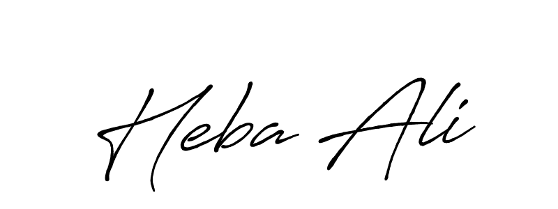 The best way (Antro_Vectra_Bolder) to make a short signature is to pick only two or three words in your name. The name Heba Ali include a total of six letters. For converting this name. Heba Ali signature style 7 images and pictures png