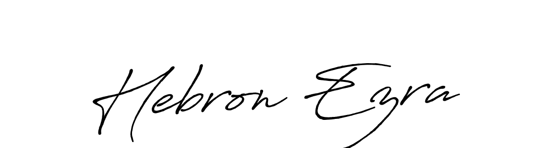 Similarly Antro_Vectra_Bolder is the best handwritten signature design. Signature creator online .You can use it as an online autograph creator for name Hebron Ezra. Hebron Ezra signature style 7 images and pictures png