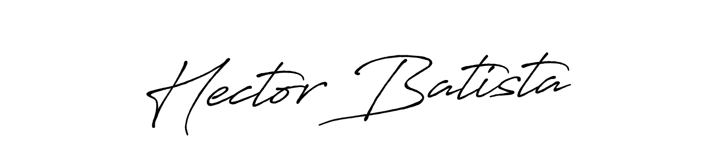 Make a beautiful signature design for name Hector Batista. Use this online signature maker to create a handwritten signature for free. Hector Batista signature style 7 images and pictures png