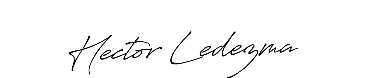if you are searching for the best signature style for your name Hector Ledezma. so please give up your signature search. here we have designed multiple signature styles  using Antro_Vectra_Bolder. Hector Ledezma signature style 7 images and pictures png