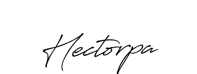 Similarly Antro_Vectra_Bolder is the best handwritten signature design. Signature creator online .You can use it as an online autograph creator for name Hectorpa. Hectorpa signature style 7 images and pictures png