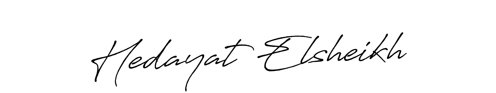 Design your own signature with our free online signature maker. With this signature software, you can create a handwritten (Antro_Vectra_Bolder) signature for name Hedayat Elsheikh. Hedayat Elsheikh signature style 7 images and pictures png