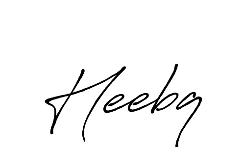 Antro_Vectra_Bolder is a professional signature style that is perfect for those who want to add a touch of class to their signature. It is also a great choice for those who want to make their signature more unique. Get Heebq name to fancy signature for free. Heebq signature style 7 images and pictures png