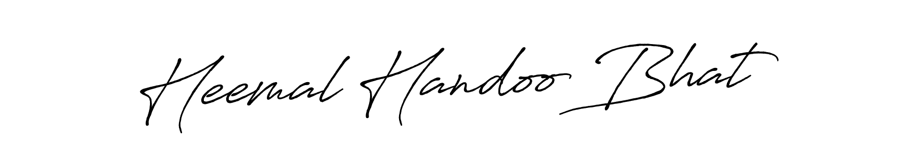 Check out images of Autograph of Heemal Handoo Bhat name. Actor Heemal Handoo Bhat Signature Style. Antro_Vectra_Bolder is a professional sign style online. Heemal Handoo Bhat signature style 7 images and pictures png