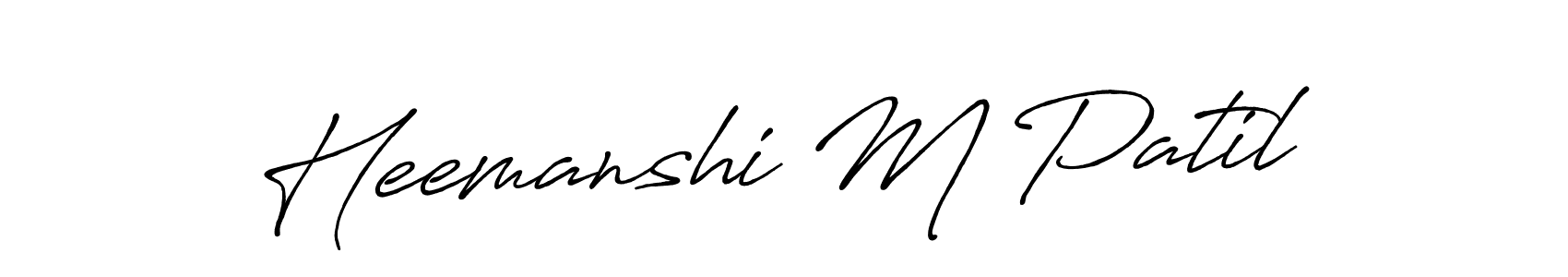 See photos of Heemanshi M Patil official signature by Spectra . Check more albums & portfolios. Read reviews & check more about Antro_Vectra_Bolder font. Heemanshi M Patil signature style 7 images and pictures png