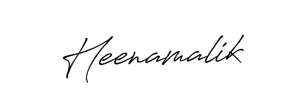 You can use this online signature creator to create a handwritten signature for the name Heenamalik. This is the best online autograph maker. Heenamalik signature style 7 images and pictures png