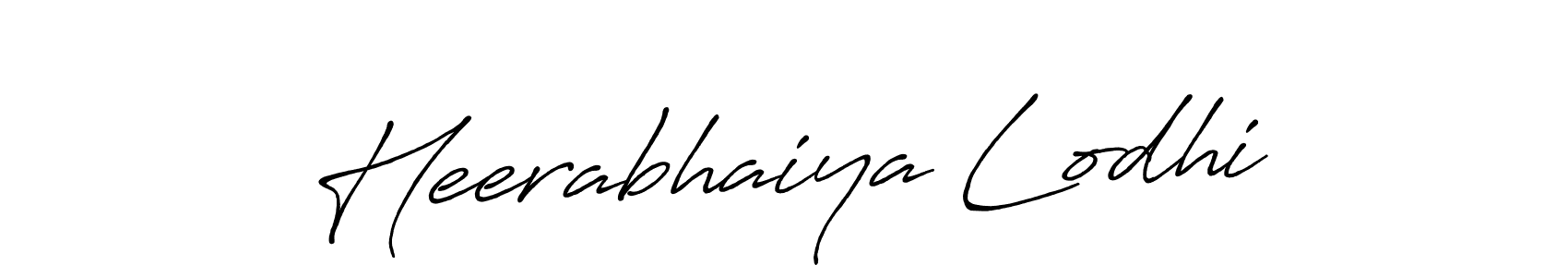 Make a beautiful signature design for name Heerabhaiya Lodhi. Use this online signature maker to create a handwritten signature for free. Heerabhaiya Lodhi signature style 7 images and pictures png