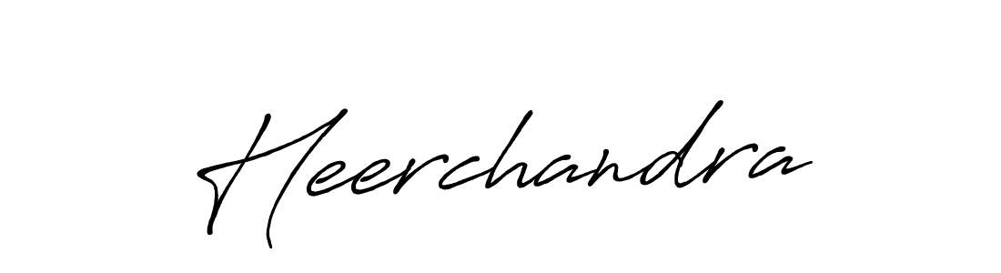 Heerchandra stylish signature style. Best Handwritten Sign (Antro_Vectra_Bolder) for my name. Handwritten Signature Collection Ideas for my name Heerchandra. Heerchandra signature style 7 images and pictures png