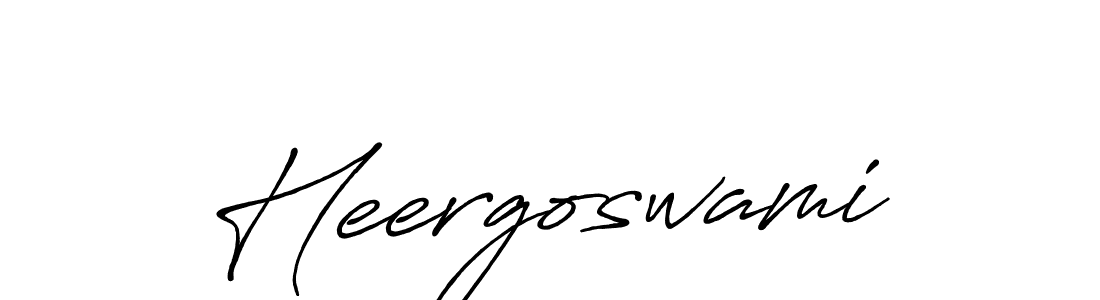 if you are searching for the best signature style for your name Heergoswami. so please give up your signature search. here we have designed multiple signature styles  using Antro_Vectra_Bolder. Heergoswami signature style 7 images and pictures png
