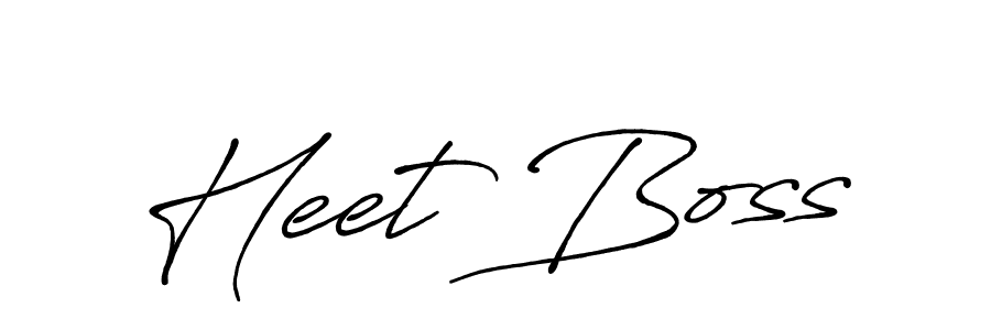 How to Draw Heet Boss signature style? Antro_Vectra_Bolder is a latest design signature styles for name Heet Boss. Heet Boss signature style 7 images and pictures png