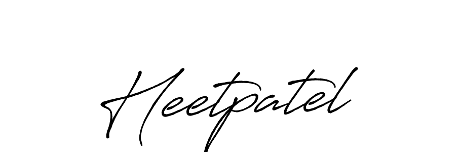 Antro_Vectra_Bolder is a professional signature style that is perfect for those who want to add a touch of class to their signature. It is also a great choice for those who want to make their signature more unique. Get Heetpatel name to fancy signature for free. Heetpatel signature style 7 images and pictures png