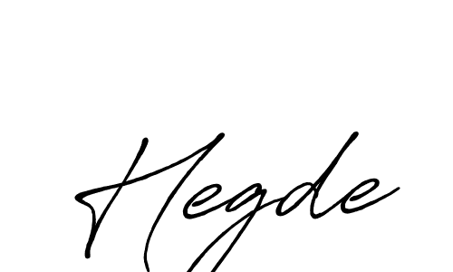 Design your own signature with our free online signature maker. With this signature software, you can create a handwritten (Antro_Vectra_Bolder) signature for name Hegde. Hegde signature style 7 images and pictures png