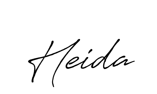 Also we have Heida name is the best signature style. Create professional handwritten signature collection using Antro_Vectra_Bolder autograph style. Heida signature style 7 images and pictures png