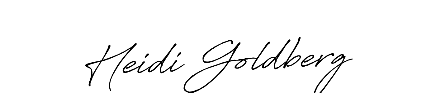 Antro_Vectra_Bolder is a professional signature style that is perfect for those who want to add a touch of class to their signature. It is also a great choice for those who want to make their signature more unique. Get Heidi Goldberg name to fancy signature for free. Heidi Goldberg signature style 7 images and pictures png