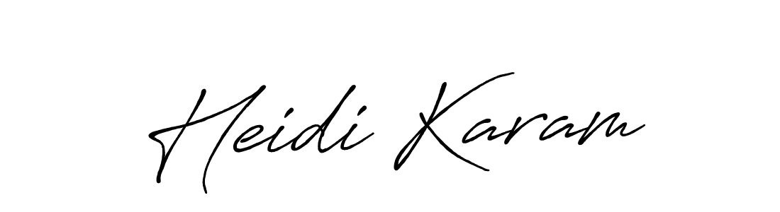 You can use this online signature creator to create a handwritten signature for the name Heidi Karam. This is the best online autograph maker. Heidi Karam signature style 7 images and pictures png